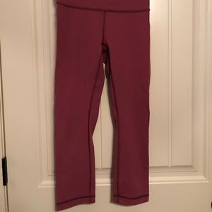 Lululemon cropped leggings